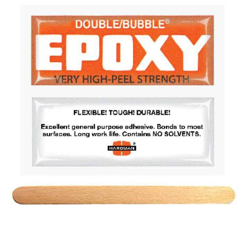 Double Bubble Hardman Orange Toughened Epoxy (High Peel Strength) 5 Packs (#04007) - Image 1